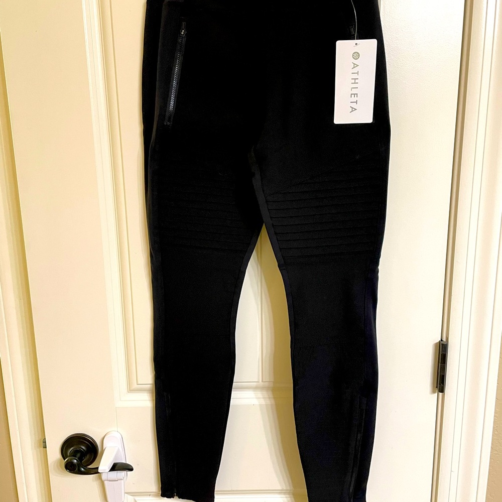 Athleta moto leggings. These are brand new with tags. Originally $128.